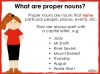 Proper Nouns Teaching Resources (slide 3/7)